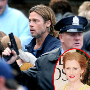 Brad Pitt, Mireille Enos Brad Pitt, Mireille Enos